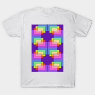 Retro Prismatic Rainbow T-Shirt